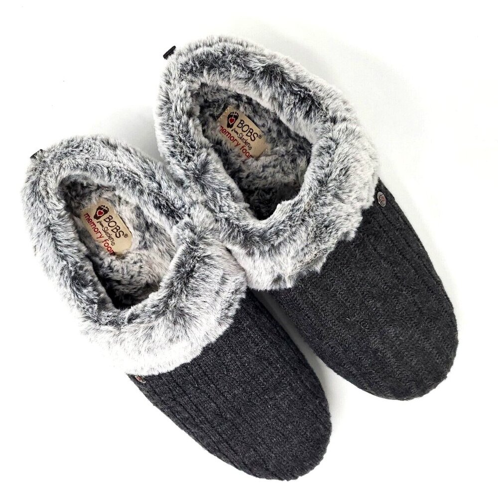 Bobs from Skechers Keepsakes Ice Angel Slip-On Slippers Women's Size 10W - Picture 2 of 12